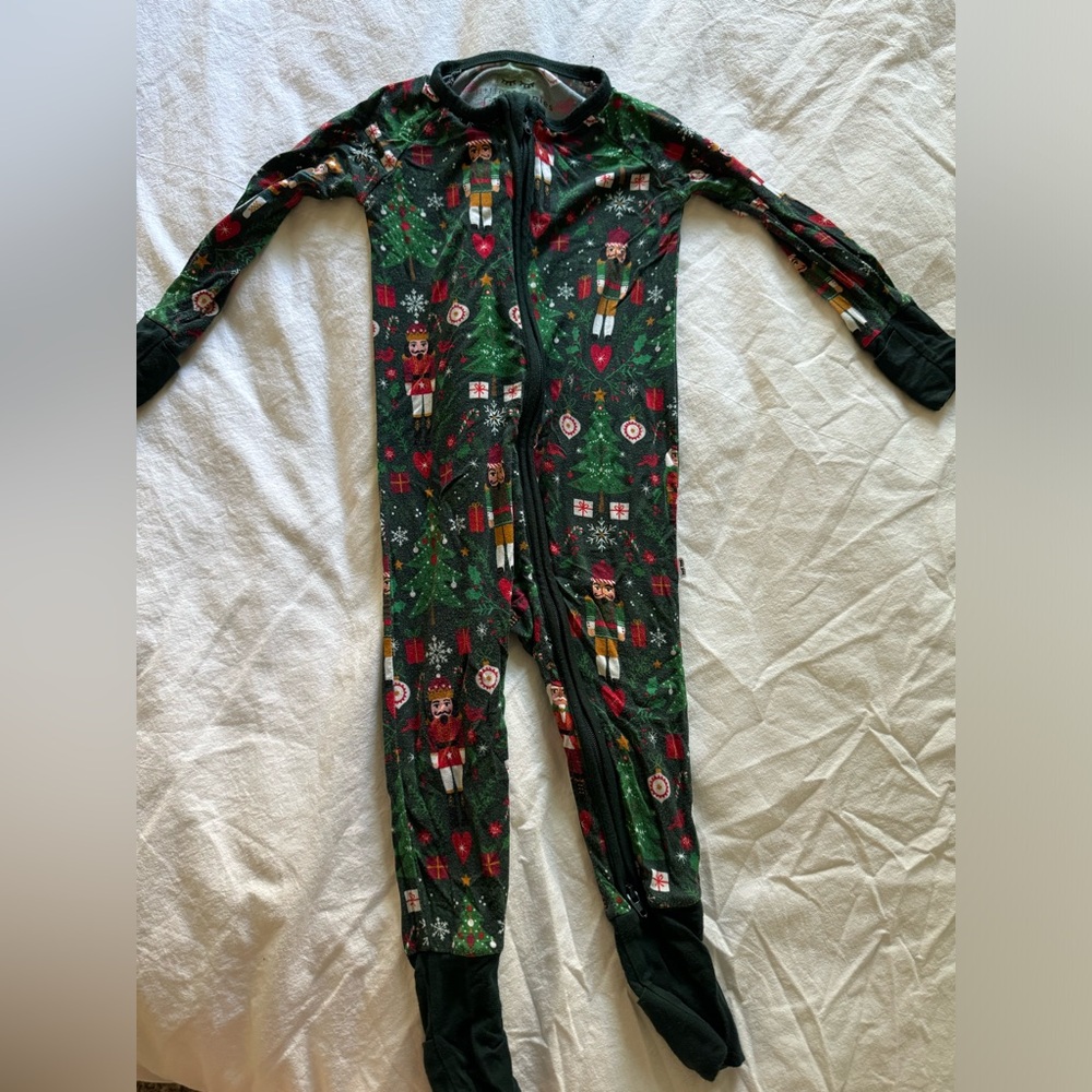 little sleepies nutcracker zip up 6-12 months